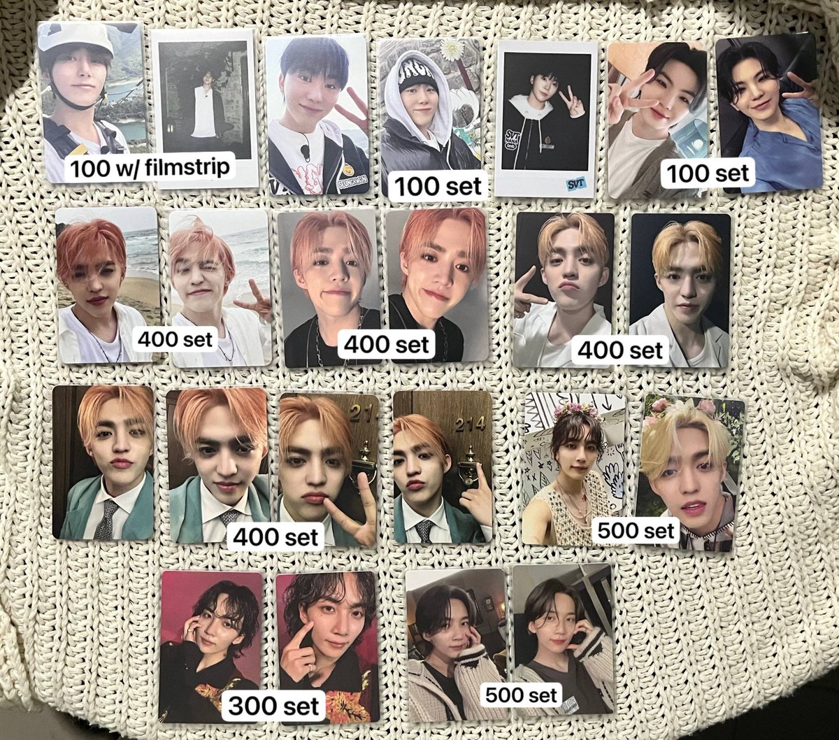 inesgotgyu's tweet photo. wts lfb svt ph | help rt

⊹ ࣪ ˖ seventeen quitting sale ˖ ࣪ ⊹

- ₱ on pic
- tingi, w/ ratio to ₱40
- 3 weeks dop with 10% nrdp
- all onhand / mint condition | x sensi
- weekend ship

location: pampanga

reply/dm to claim 🍀 https://t.co/I7ZOJAVVLJ