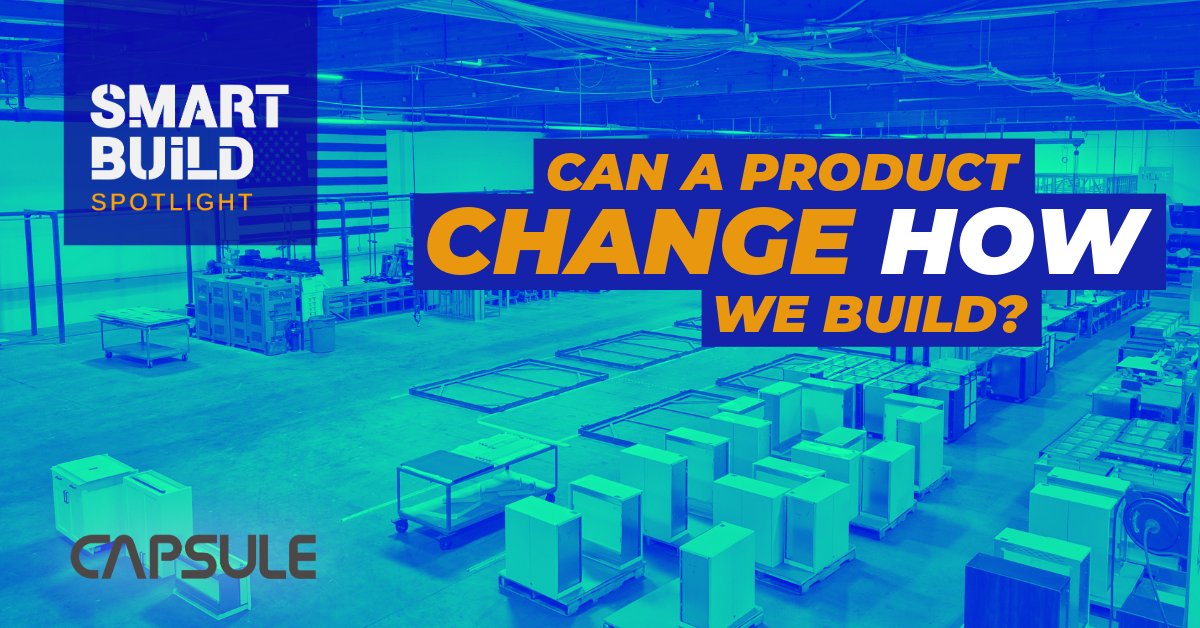 HowickLTD's tweet photo. For companies like CAPSULE, the goal is to create solutions so impactful they become specified and adopted as part of the construction process.

See how their focus helps drive a smarter, more repeatable future for construction: https://t.co/sWuerBcvUu 

#Capsule #Howick https://t.co/p27syMM7jE