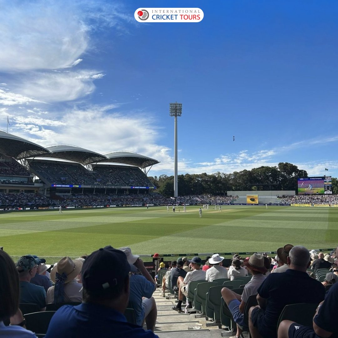 ICricketTours's tweet photo. Throwback to Adelaide 2025 🇦🇺✨

Many memories were made and now it’s time for more cricket action this September!

Book your Australia White-Ball Tour with us today and experience the action live ➡️ https://t.co/YLj8xo3yDp  

#internationalcrickettours #throwbackthursday https://t.co/62b3twaXcW