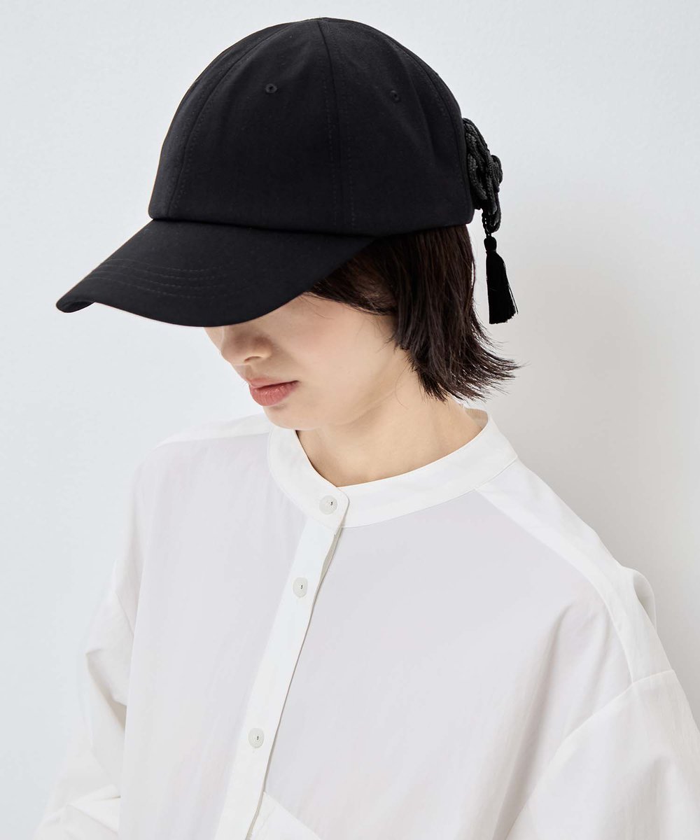 帽子 tanakadaisuke China ribbon cap tanakadaisuke 別注china ribbon cap🎀 数量ですが、再入荷いたしまし