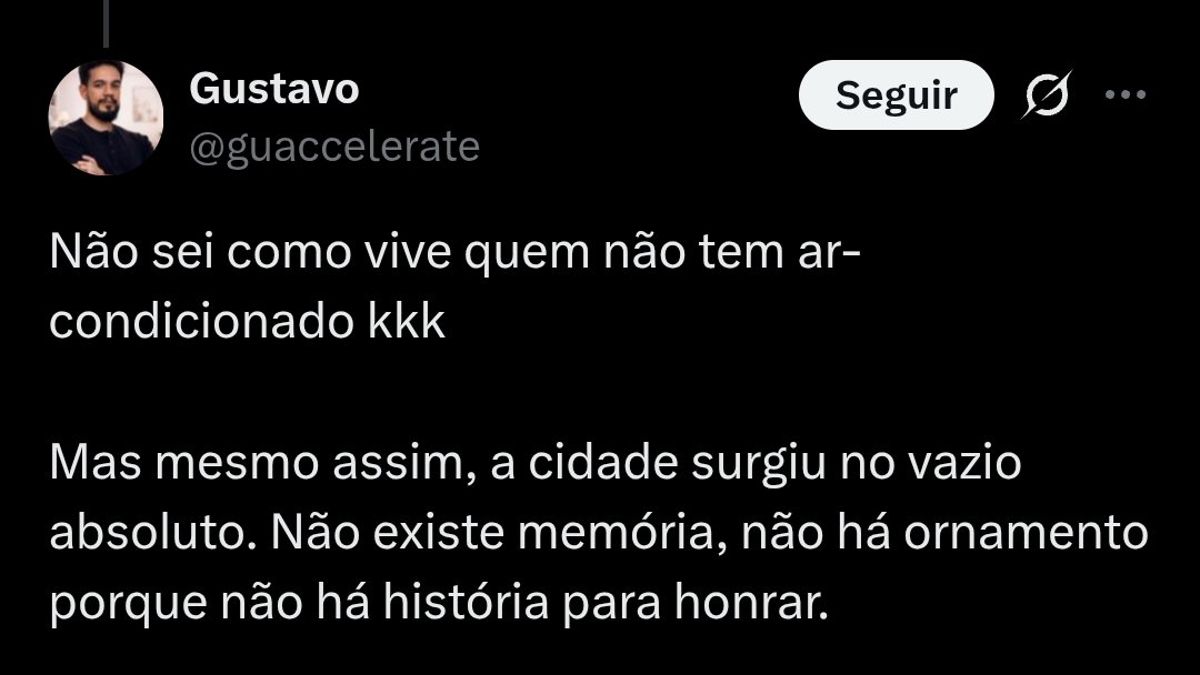 shuk3b4n_'s tweet photo. Dica: toda vez que alguém vier com papinho de evolução naturalista ou meus-avós-viveram-bem-sem-isso, pesquise a opinião da pessoa sobrr ar condicionado.

Sempre vai ser a mesma. https://t.co/JMpsrOSSuK