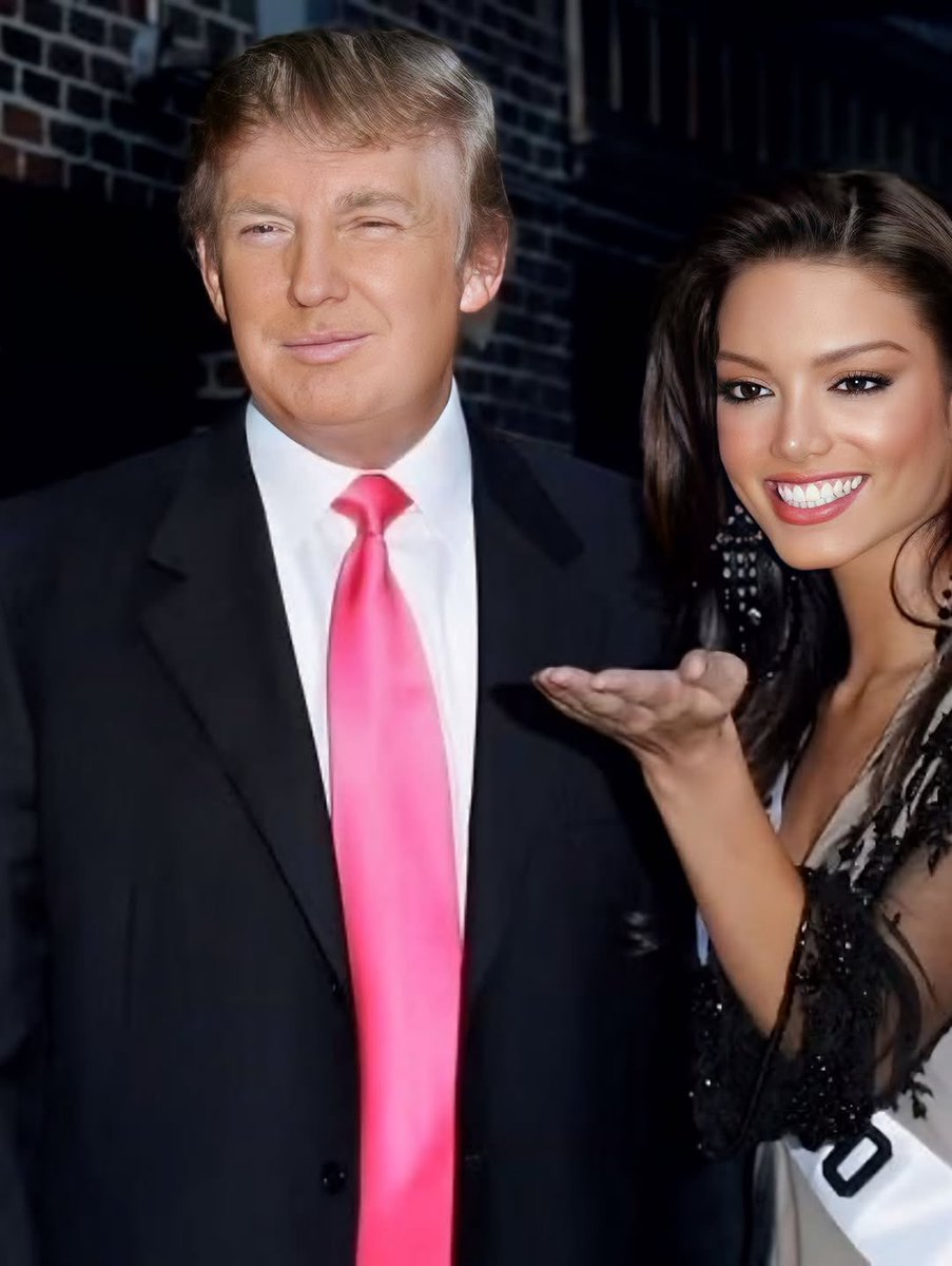 HectorJoaquin's tweet photo. 7.17.2006 @Zuleyka_Rivera &amp; @POTUS @realDonaldTrump #MissUniverse https://t.co/div0NH9VfL