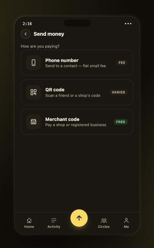 Dominickmpano's tweet photo. Love the USSD, but we deserve better. Here is a mockup for a faster, feature-rich MoMo app. @MTNRwanda, what do you think? 

>Link to a working prototype in the comments

Disclaimer⚠️: Prototype for discussion, not an official MTN product, app, or feature, and not endorsed by MTN https://t.co/X8YEAQFpCp