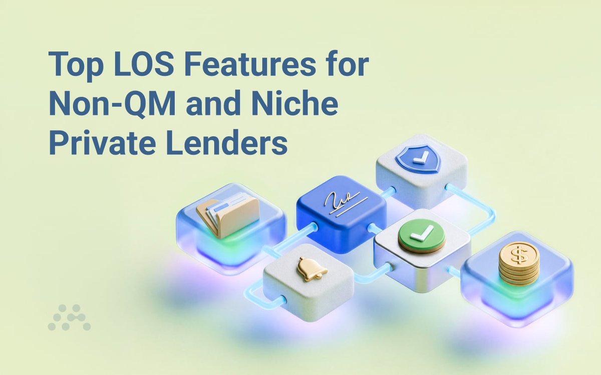 AutomatorGroup's tweet photo. DSCR, bridge, construction draws, and hard money deals don’t fit neatly into a traditional LOS. When workflows live in spreadsheets and inbox threads, growth stalls.

Our CEO @JasonAlexander breaks down the LOS features non-QM and niche lenders actually need. https://t.co/YJI8BCrewQ