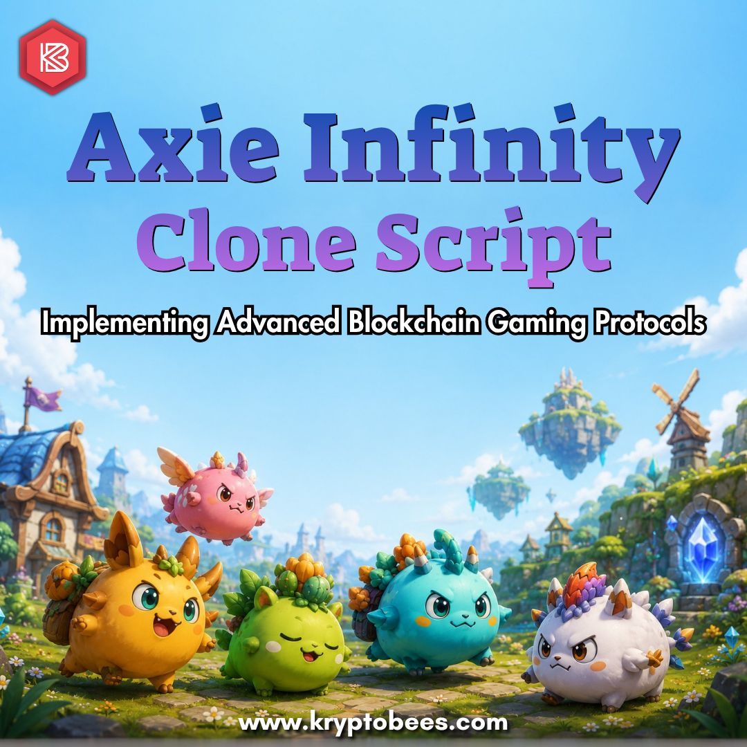 kryptobees's tweet photo. An Axie Infinity Clone Script supports developers in creating Play-to-Earn projects with NFT assets and secure blockchain development.

Visit us >> https://t.co/Z9NLd1Zzmy 

#AxieInfinityCloneScript #P2EGames #NFT #Blockchain#Crypto #Web3 #GameFi #USA #Singapore #UAE #UK #India https://t.co/9JlhoPImoo