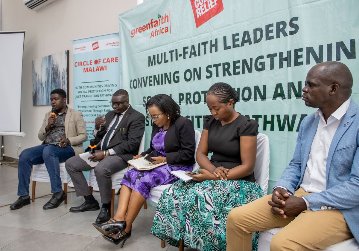 GreenfaithUg's tweet photo. The true cost of climate change is reflected in disrupted lives. 
Every climate shock widens inequality unless social protection is strong enough to reduce risk before disaster strikes. 
People-centred protection helps break that cycle.
#SocialProtection #CircleOfCare #Faiths4Climate #Malawi #ClimateJustice