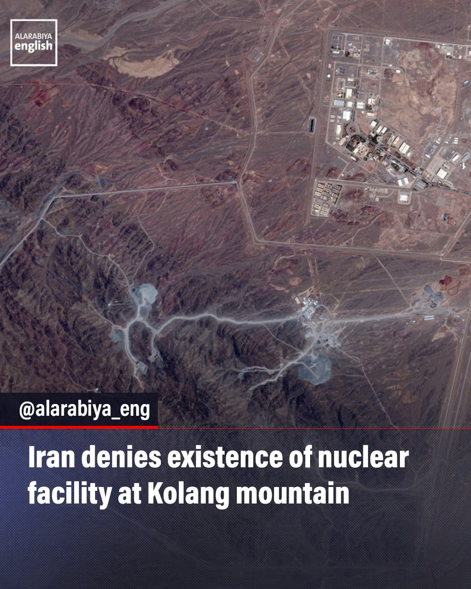Iran again has denied the existence of any secret nuclear complex at Kolang mountain, after US President Donald Trump threatened to strike the site in the center of the country.