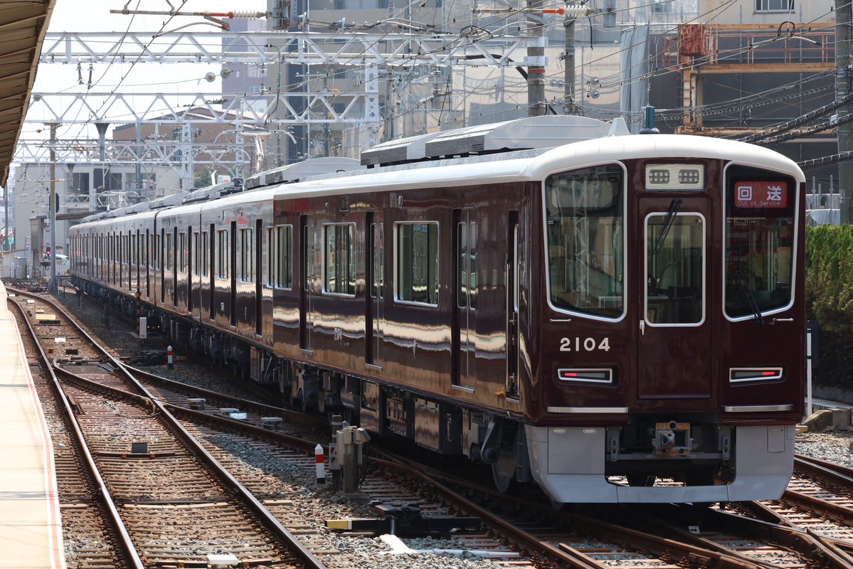 yukichi_9300's tweet photo. 2026年7月22日(水)
2000系 2004F 返却回送
2004の返却回送を撮影！
どうやらまた平井へ行ったらしいです💦 https://t.co/dPlT9Jl89a