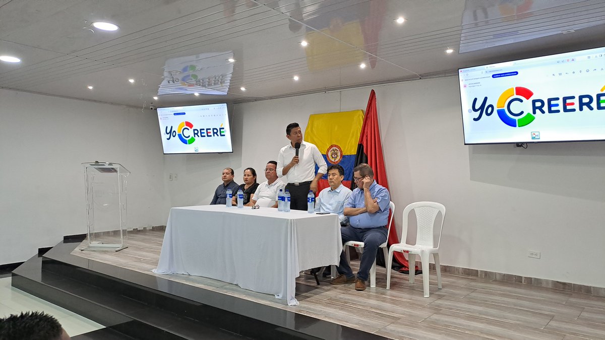 johnpenaoficial's tweet photo. Inauguración oficial del Movimiento Político YO CREERÉ con resolución del CNE (Concejo Nacional Electoral) 🎗️🎉✨

Integrado por personas de Fe y diversos gremios de Norte de Santander 📖🤝🙌

¡Todo con Excelencia!🥇

@mpyocreere

#JOHNPEÑA
#TodoConExcelenciaJOHNPEÑA https://t.co/CAFm4qzWpB