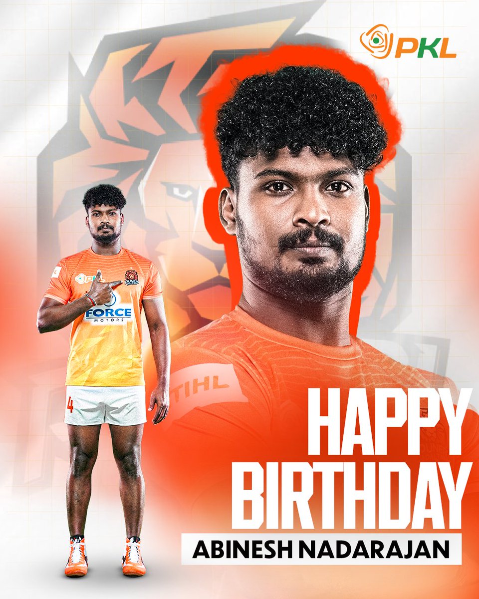 ProKabaddi's tweet photo. Rock solid on the mat, stepping into a brand new year ✨

#ProKabaddi #HappyBirthday https://t.co/qByr2P1rDB