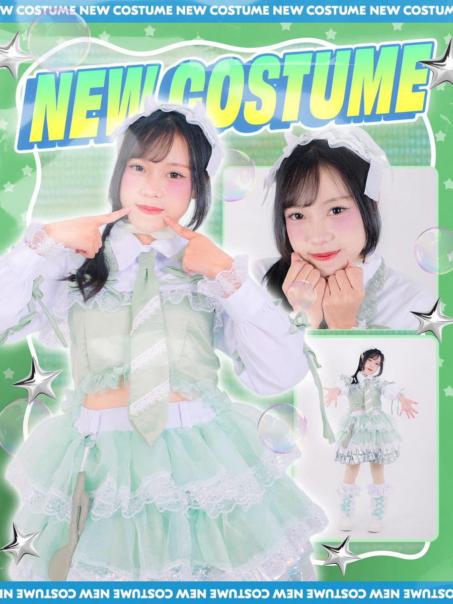 Crescendo_idol's tweet photo. 💚 NEW COSTUME REVEAL: + LUYI +
@luyyieo 

#crescendoidol #chikaidol https://t.co/P67PFLDbrp