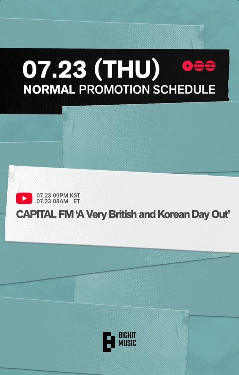 Mikro_Mexico's tweet photo. CAPITAL FM ‘A Very British and Korean Day Out’

Plataforma: YouTube

🗓️Jueves, 23 de julio

⏰ Horarios 
06:00 AM: 🇲🇽 🇨🇷 🇸🇻 🇬🇹 🇭🇳 🇳🇮
07:00 AM: 🇨🇴 🇪🇨 🇵🇦 🇵🇪 
08:00 AM: 🇧🇴 🇨🇱 🇨🇺 🇵🇷 🇩🇴  🇻🇪 🇺🇸 (ET)
09:00 AM: 🇦🇷 🇧🇷 🇺🇾 
02:00 PM (14:00 hs): 🇪🇸 

🔗:https://t.co/U0ft13KyhY https://t.co/G5hi6YF0mR