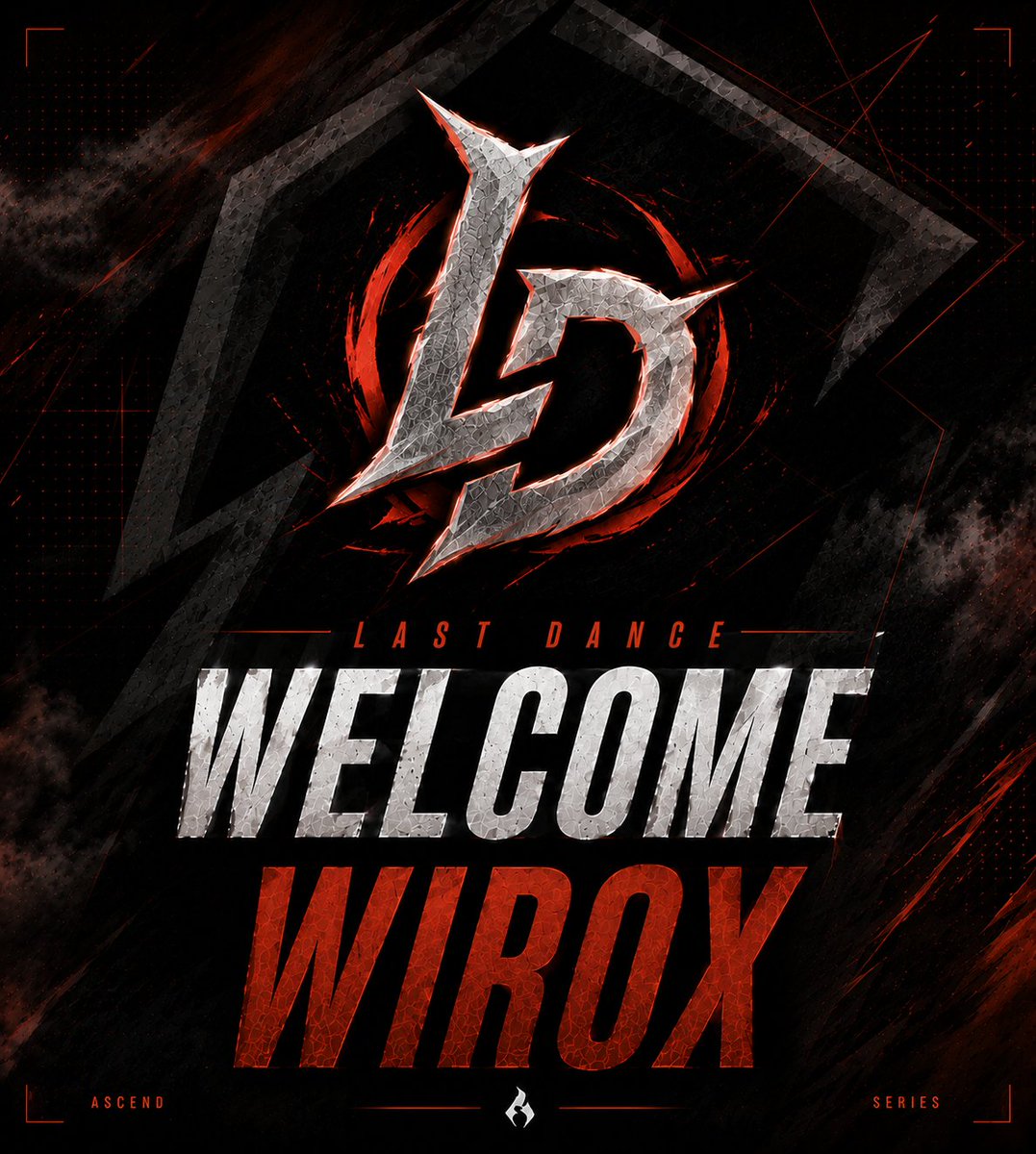 TeamLastDancee's tweet photo. Meet our toplane!

🇹🇷 Ferit "Wirox" Demirel https://t.co/xLTmQXL5li