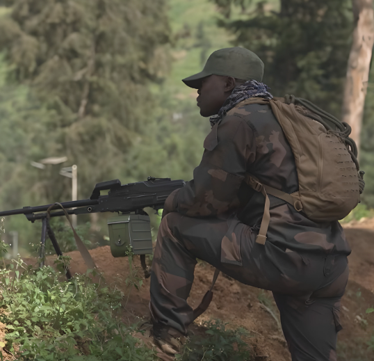 Newsupdateer's tweet photo. Les forces armées de la République Démocratique du Congo #FARDC et le mouvement d'autodéfense #Wazalendo, ont délogé et repris le village de Tepe des mains du groupe jihadiste #ADF, également connu sous le nom #ISCAP à la frontière entre les provinces du Nord-Kivu et de l'Ituri. https://t.co/bIjCi8aH14