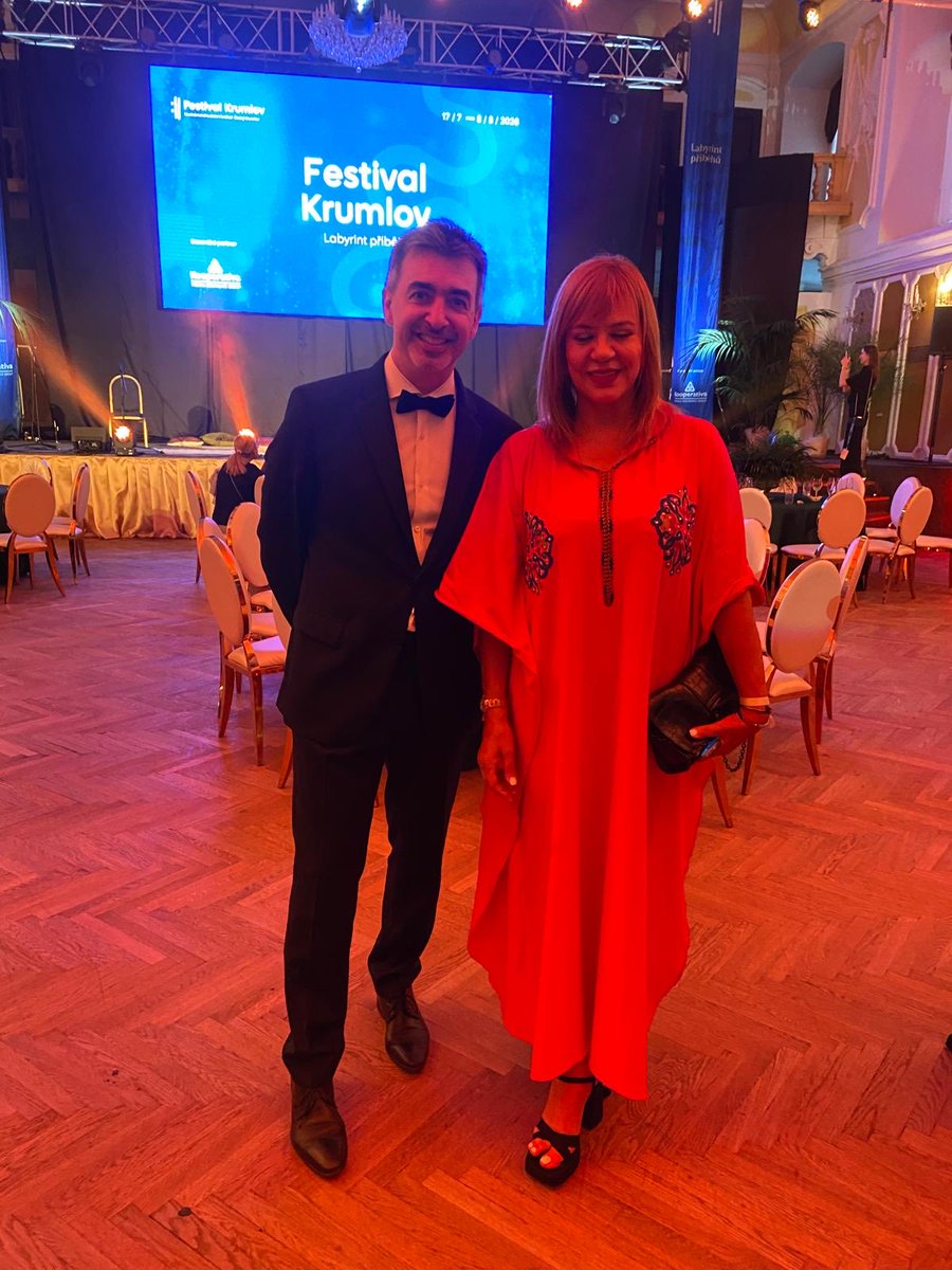 amb_maroc's tweet photo. The Embassy of 🇲🇦 had the pleasure to contribute to the success of the Ceske Krumlov International Music Festival with  unique Moroccan tea ceremony. Congratulations to the organizers for the magic moments #FestivalKrumlov
🇲🇦🤝🇨🇿 https://t.co/BHNsaKQDI5