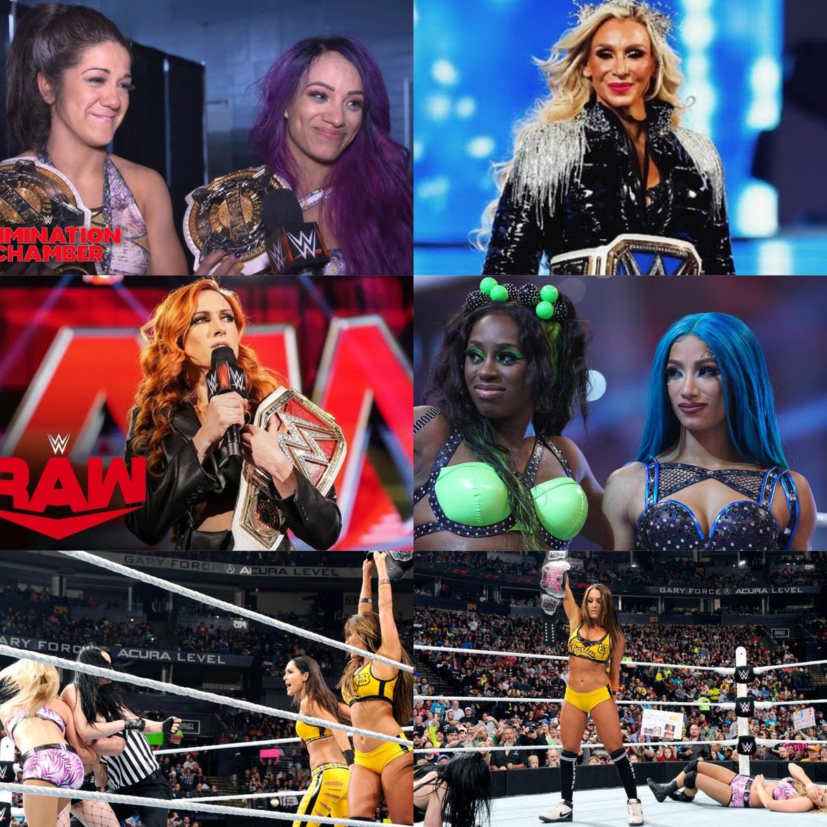 JugsFullbuster's tweet photo. Real lockerroom leaders are the ones that are not afraid to go against everyone for the betterment of the division. 

All these women fought, especially Charlotte, Bellas, Paige and Emma who were against the 2 mins matches. 

The current "leader" is just sad and quite pathetic. https://t.co/jGuY9Ad3nc