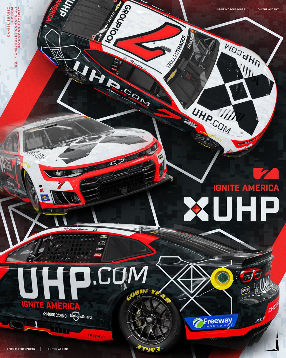 SpireMotorsport's tweet photo. Igniting the career of those who've served.

@Daniel_SuarezG will represent UHP's Skilled Trade Institute at Richmond Raceway next month.

📰: https://t.co/aR1JETi4Lu
🔗: https://t.co/brMuogiJAL https://t.co/GMTwMkj3ex