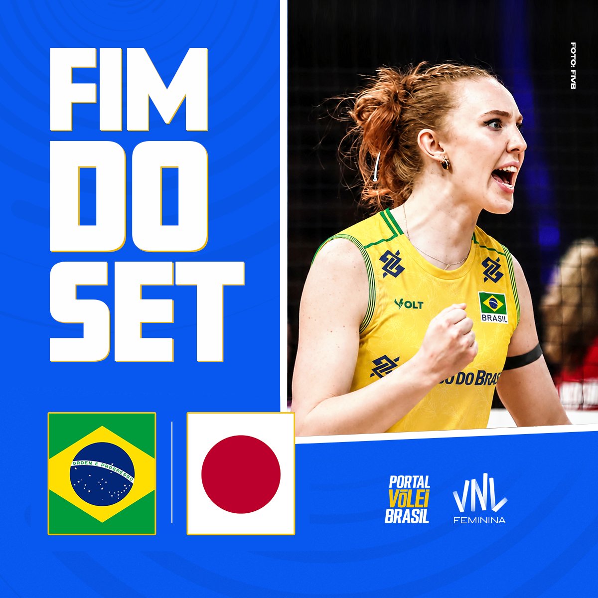 portal_volei's tweet photo. ✅ FIM DO QUARTO SET! #VoleiNoSporTV

🏐 (3) 🇧🇷 Brasil 25x20 Japão 🇯🇵 (1) https://t.co/h7pBAkAu6U