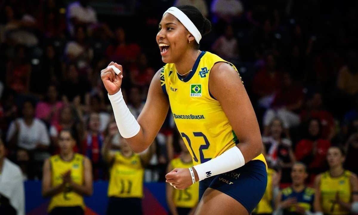 centralreality's tweet photo. 🚨Brasil vence o Japão por 3x1 e avança para a semifinal da Liga das Nações de Vôlei Feminino! #VoleiNoSportv https://t.co/yqCn5fCh3K
