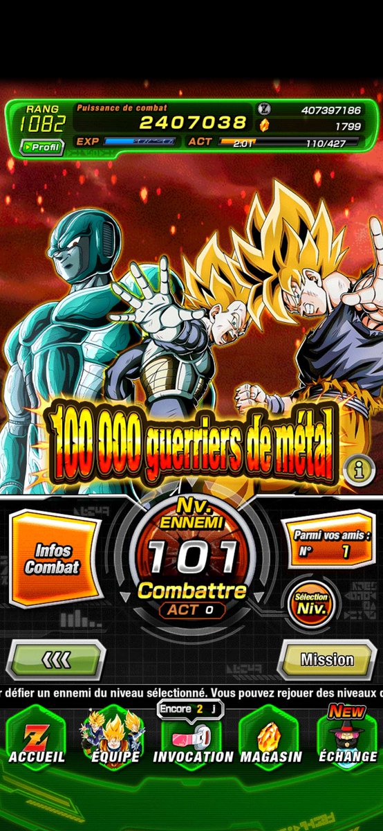 MY 8TH EZA LVL MAX POSSIBLE + 38 EZA LR LVL999 (crashes every time