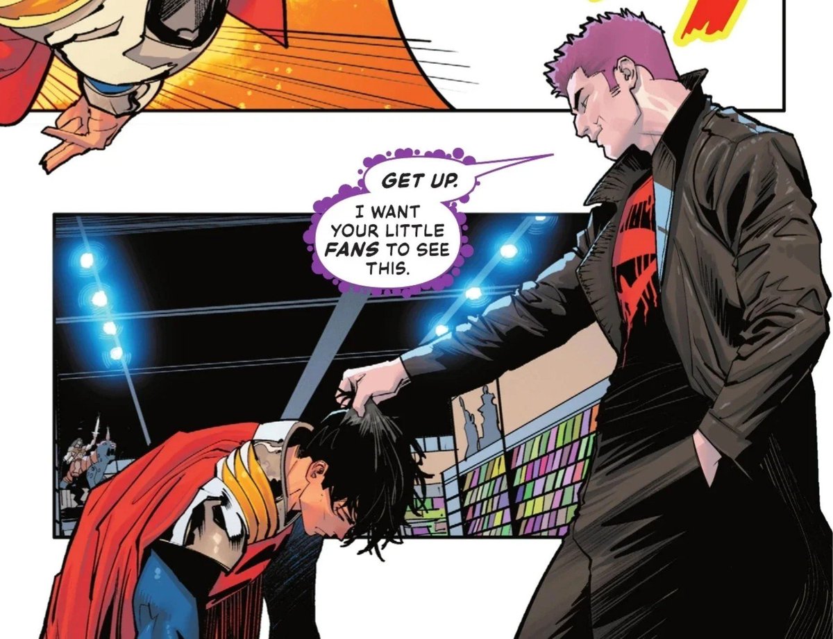 rotcorpsee_'s tweet photo. Superman  #40 Spoilers
.
.
.
everybody say "thank you, manchester black" https://t.co/vjvcpgjNRP