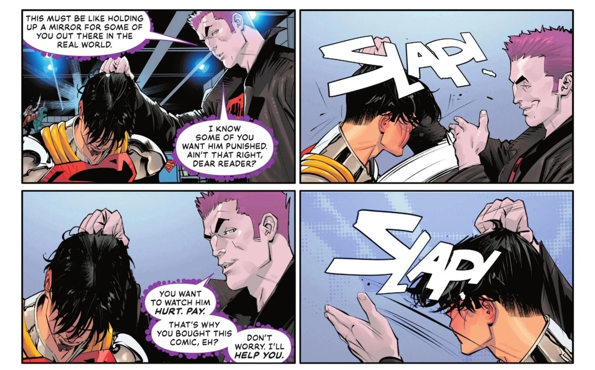 rotcorpsee_'s tweet photo. Superman  #40 Spoilers
.
.
.
everybody say "thank you, manchester black" https://t.co/vjvcpgjNRP