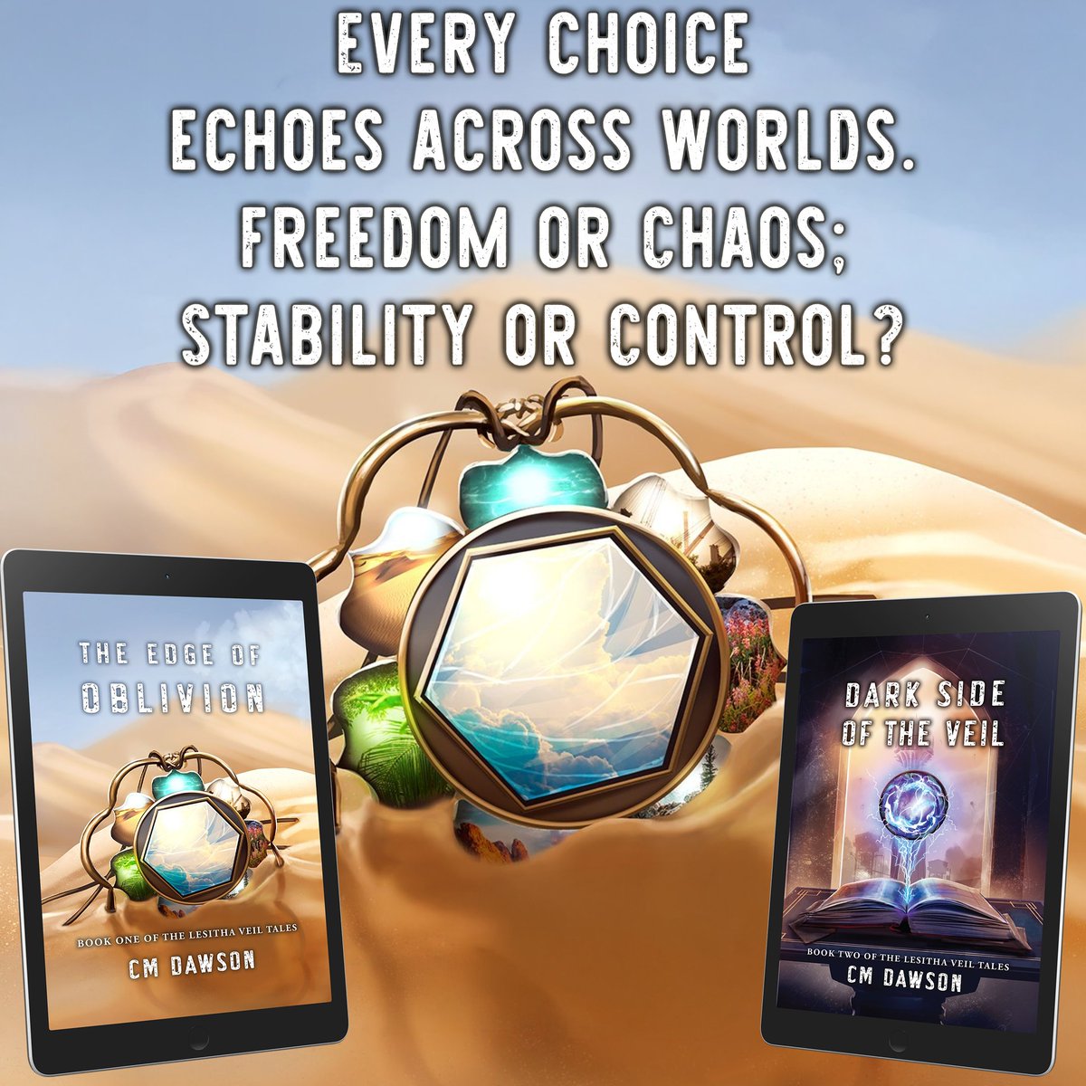 SDBookTours's tweet photo. Slip through the veils #Epicfantasy #fantasybooks #multiverse #darkfantasy #swordsandsorcery #portals #yafantasy #scifibooks #sciencefiction #scififantasy #BookTour & Enter to win #Giveaway
#TheLesithaVeilTales
#CMDawsonAuthor
https://t.co/fyZPbIyHb2
https://t.co/B30I8PacYr https://t.co/iYR256zsy9