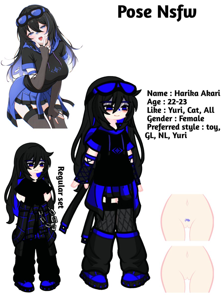 Akari_Harika's tweet photo. In this post, I'll be sharing information about my OC (Original Character) and for everyone who plays. Gacha Nsfw. Yes, even though I don't play much myself, I'll still keep an eye on other people's work.

Taps : 
#Gacha
#Gachalife2
#Gachansfw
#gachnsfw
#gachansfwcommunity https://t.co/X8HsEIL1su