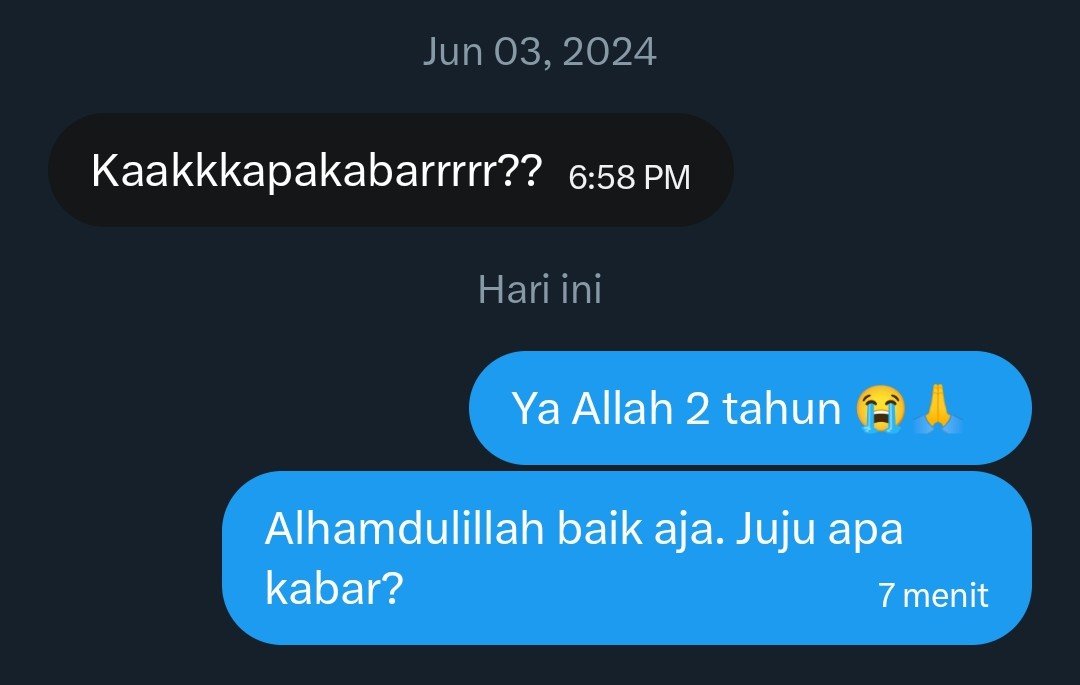 sumiatishm's tweet photo. Rekor baru, 2 tahun 🤣 https://t.co/o839avhvm2