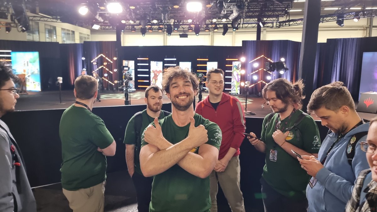 harveymtg's tweet photo. Great Weekend at #magiccon
Congrats Nick on making 9th at #ptmsh
Thanks for having me amsterdam ! https://t.co/xeQrxm2dE9