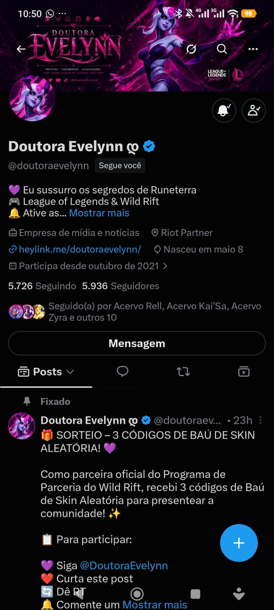 lovesvaldare's tweet photo. @doutoraevelynn https://t.co/pJvXYbq39p