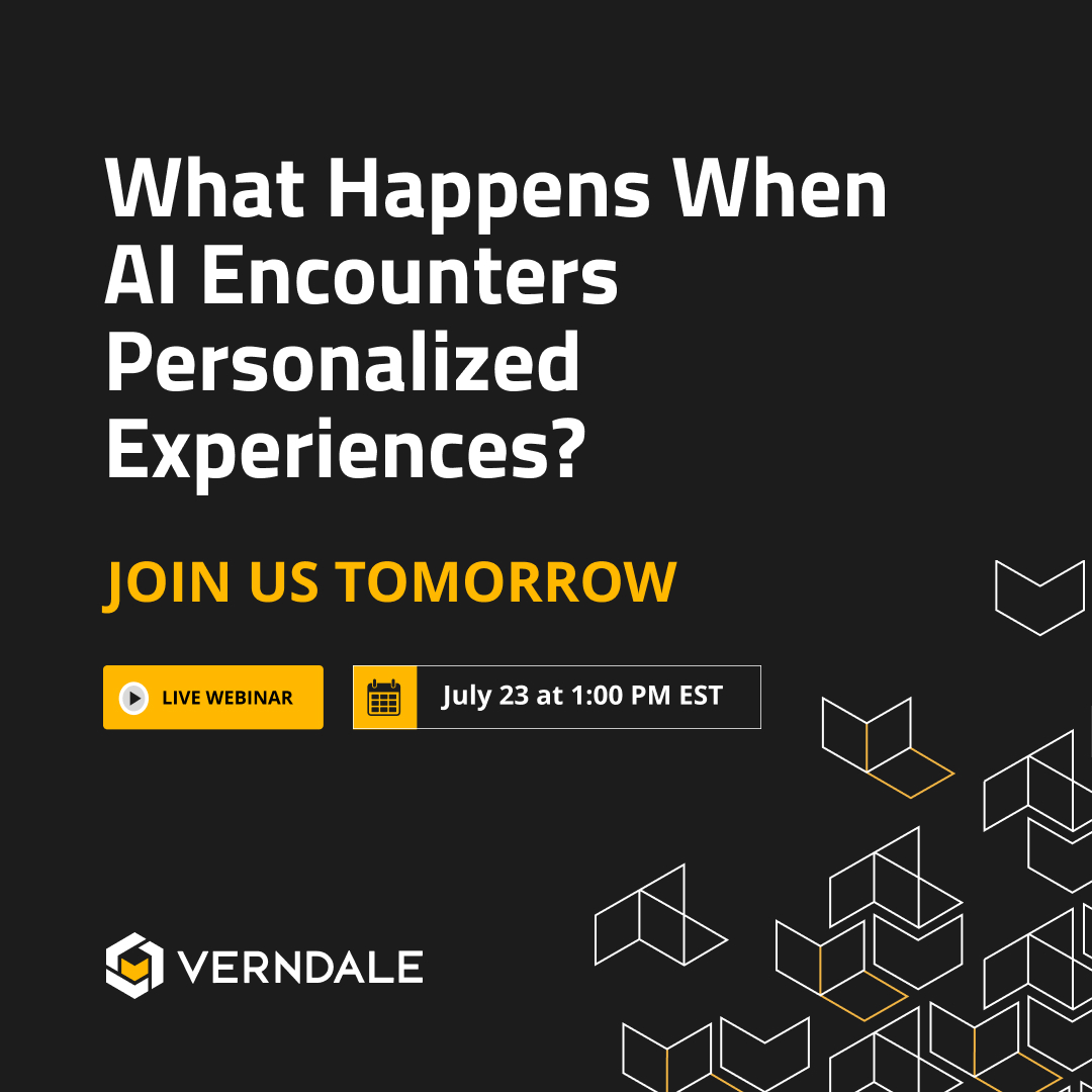 VerndaleTweets's tweet photo. Join us tomorrow to build experiences that are discoverable by AI and personalized for customers.

Save your spot: https://t.co/vWpCaOLqaQ https://t.co/hfFEdVqNt1