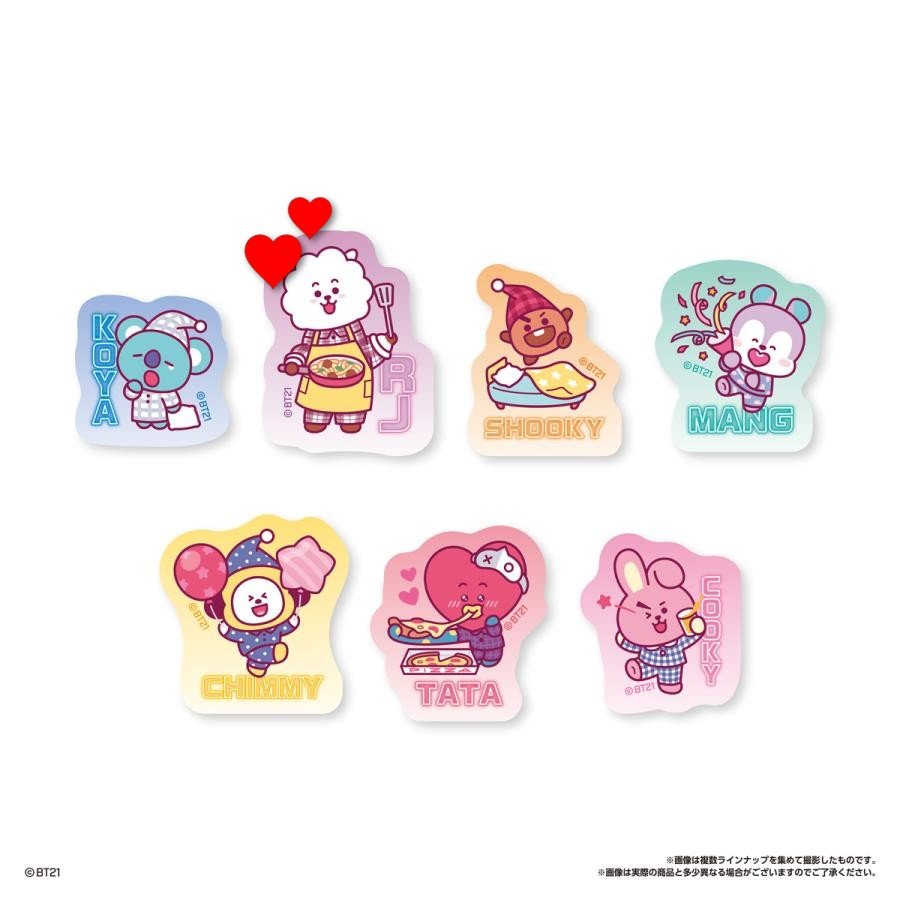 COOKY_chan0901's tweet photo. BTS BT21 ダイカットステッカー交換

【譲】画像１

【求】画像２、３の💕付き

交換してくださる方がおられましたら連絡お待ちしてしております。
友人代行
郵送希望です。

#BTS交換
#BT21交換 https://t.co/T7BS9rEWRf