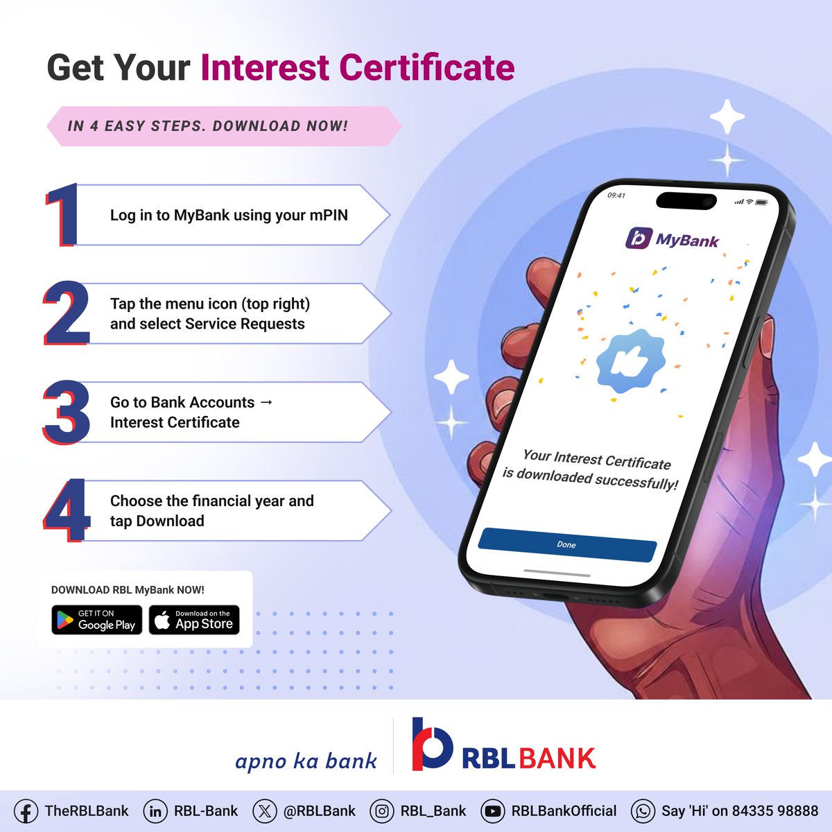 RBL Bank tweet media