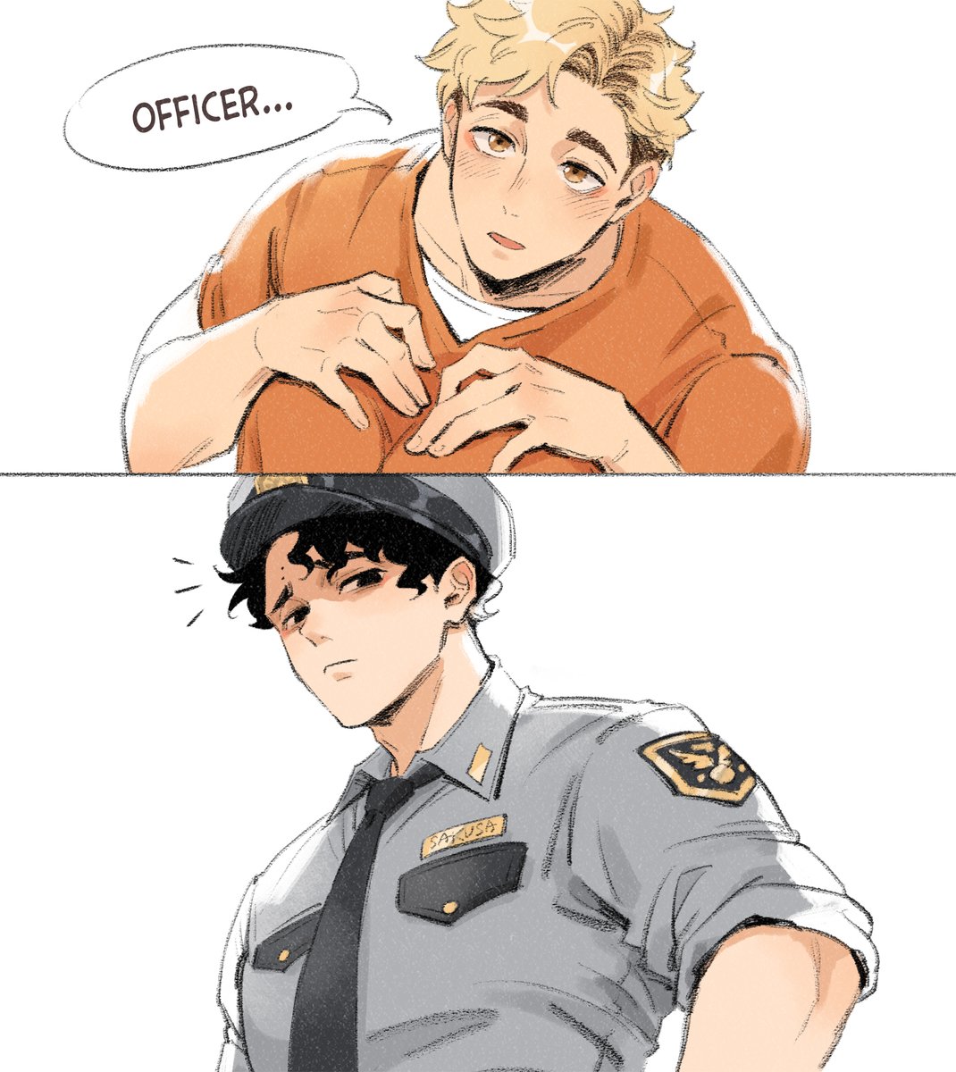 Crowme2's tweet photo. Prison AU
#haikyuu #msby https://t.co/wSfrDENLEy
