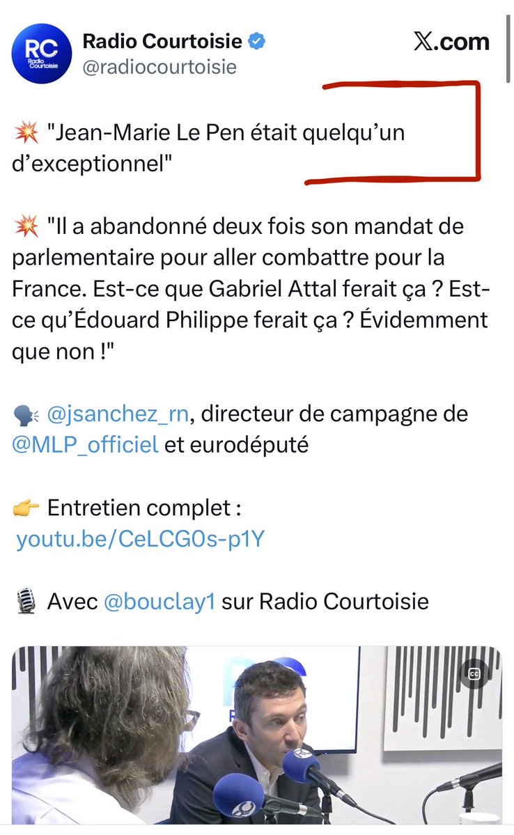 PierricV's tweet photo. @MLP_officiel @RNational_off Votre chef de campagne et @J_Bardella, sont inspirés par votre père. L’un en parle comme d’un être exceptionnel. Votre campagne le mettra t’elle donc à l’honneur ou restera t’il un détail de l’histoire? Allez vous sortir des albums de chant?
Le #RN c’est toujours le #FN rance https://t.co/5YT75nq2TO