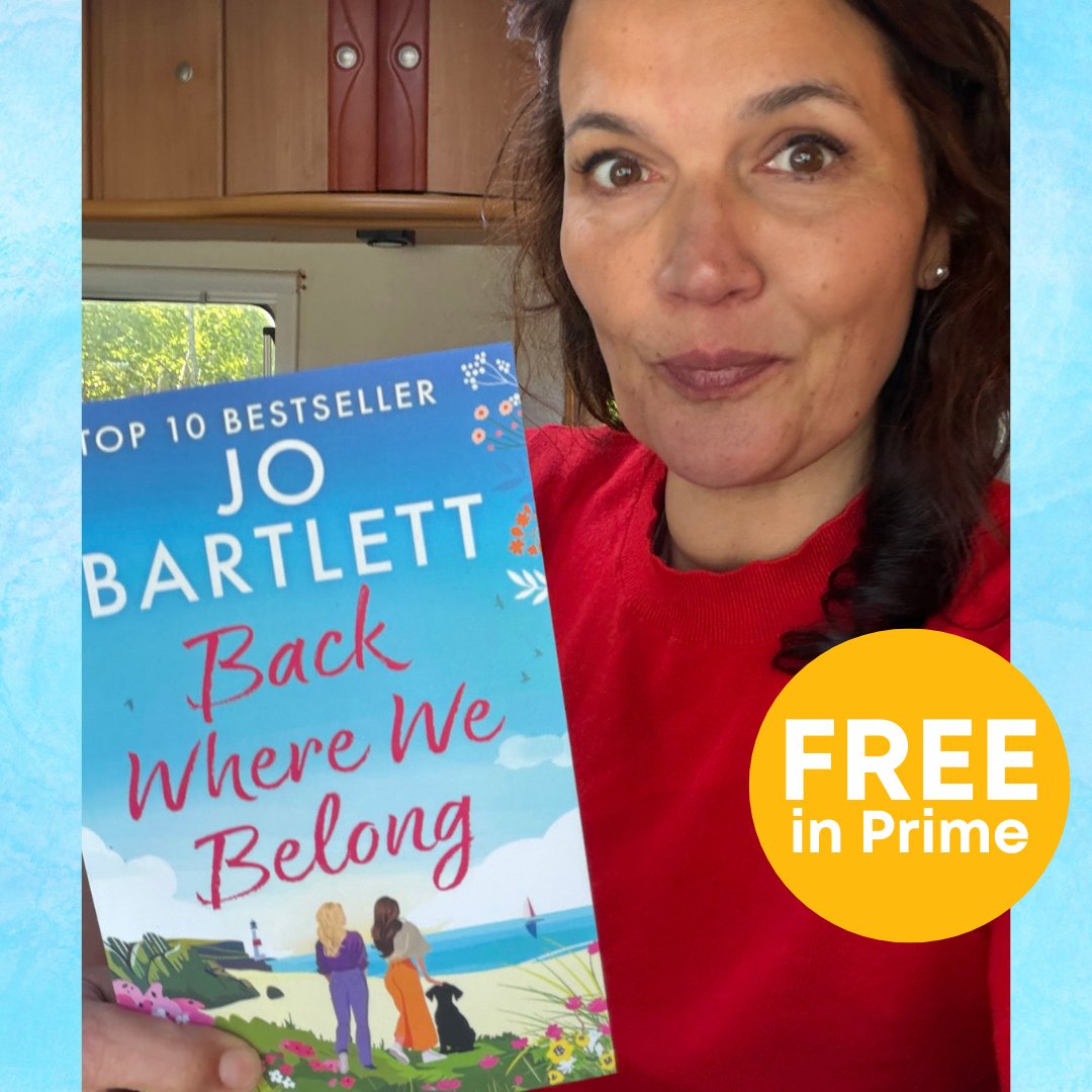 BoldwoodBooks's tweet photo. Two sisters.
One Cornish summer.
A lifetime to heal...💕✨

Pick up your copy of #BackWhereWeBelong by @J_B_Writer today, now just 99p or FREE with Amazon Prime! Don't miss it 📚 https://t.co/KHHWc2hCzD https://t.co/bnuj67K4bF