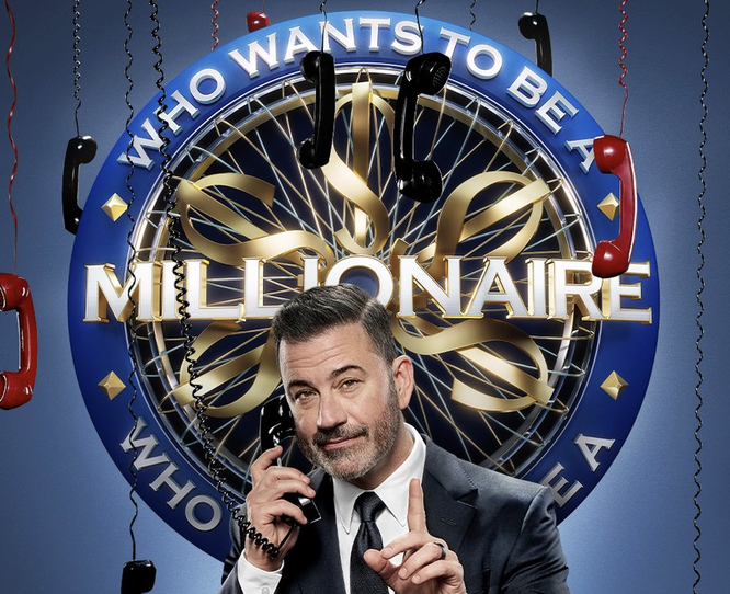 TVTango's tweet photo. 🌟Watch tonight @ABCNetwork 8-9pm (Next Day @hulu) Season Premiere WHO WANTS TO BE A MILLIONAIRE #WhoWantsToBeAMillionaire @MillionaireTV Starring @jimmykimmel Celebrity Contestants: #LarryDavid #CazzieDavid #BenAffleck #JamieDing About https://t.co/s9ecz4Ygf4 https://t.co/61X9JBddhY
