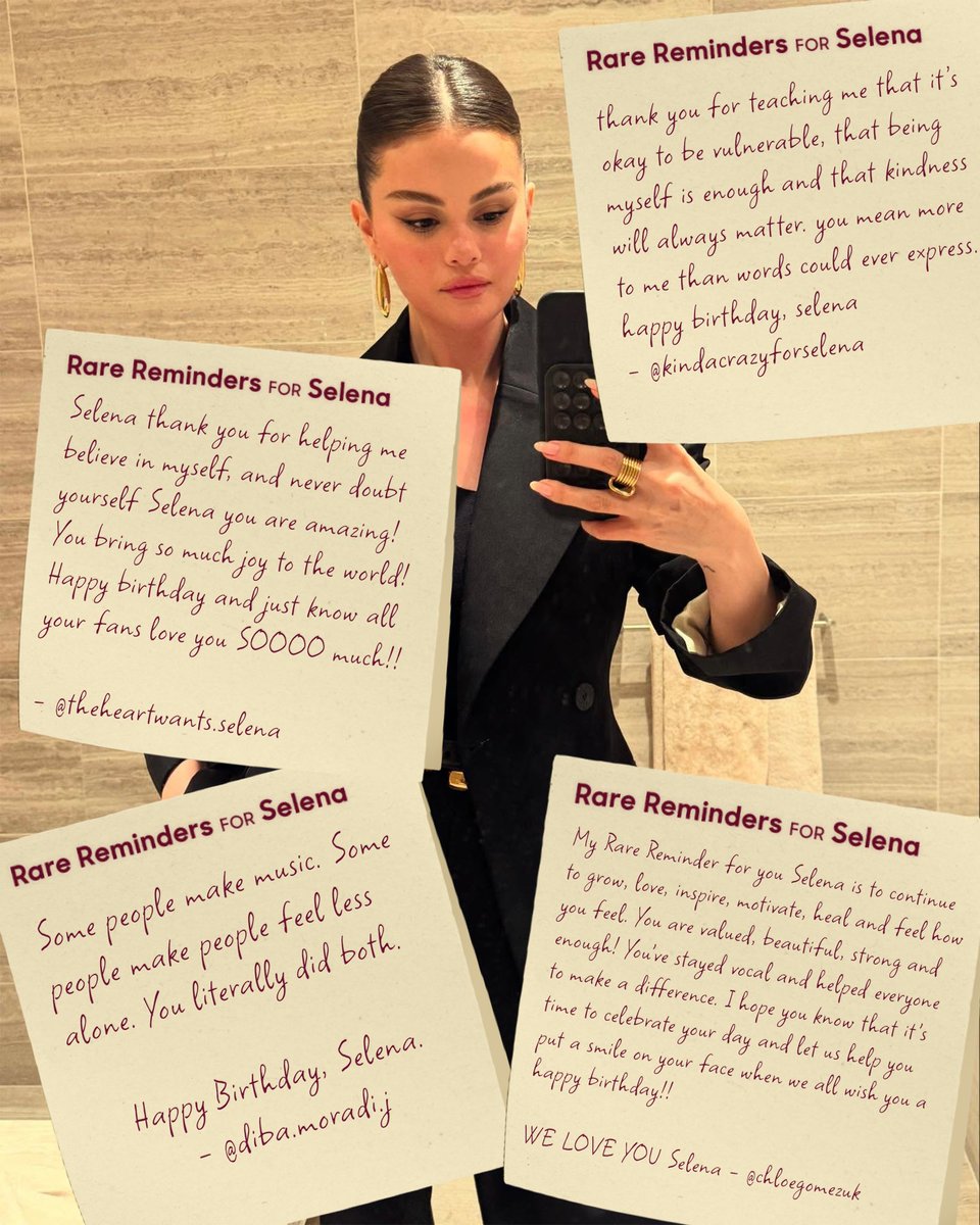 SelenaFanClub's tweet photo. 34 years of our favorite person❣️ Happy birthday @selenagomez, you remind us why we're Selenators every single day https://t.co/PivZilxQcu