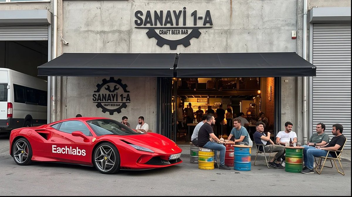 altudev's tweet photo. @KorhanErcin I asked Flint to generate quality bar images from Istanbul, and it generated these:

Now I know where you guys trained this model and drank a tasty beer. :) https://t.co/Ld1AmE2Kt8