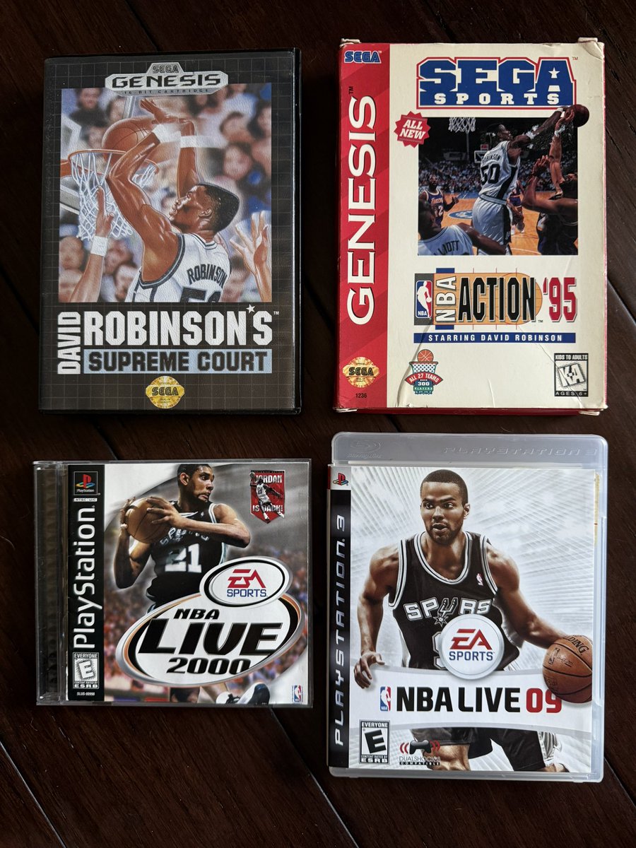 Ballislife's tweet photo. Victor Wembanyama is the first Spur to be a NBA2K cover athlete! 

David Robinson had his own Sega game (SUPREME COURT) and was on the cover of NBA ACTION 95. Tim Duncan was on NBA LIVE 2000 and Tony Parker was on NBA LIVE 09. https://t.co/6Omt8ymTnE