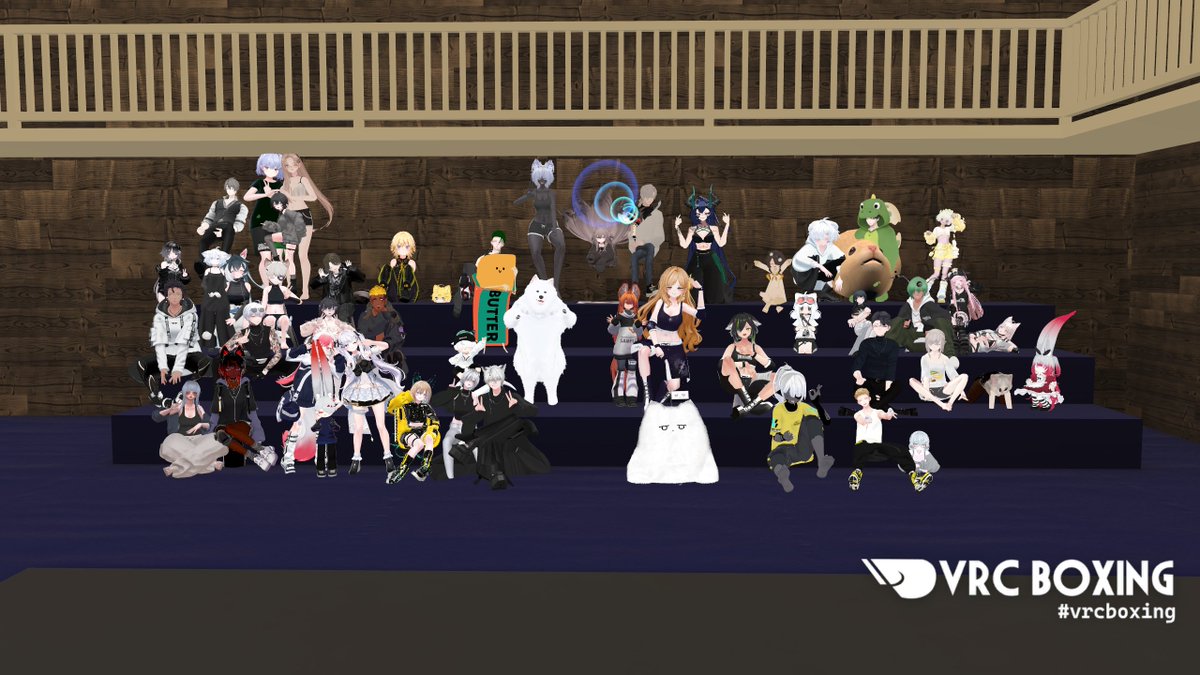 micro_tegusu's tweet photo. 公式の練習会参加させていただきました！
最後のマルバツクイズは一問目で落ちてしまったけど、欲しいものはすべて買ってあるのだ！

…悔しい。　
 #vrcboxing https://t.co/tt27Vwo4ot
