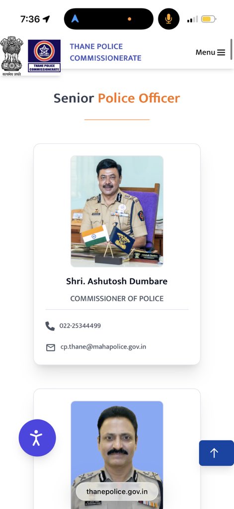 BhideAdwait's tweet photo. @Dev_Fadnavis sir, trying to each @ThaneCityPolice CP, DCP and ACP since last 10 mins.

All numbers are not going through.

How are citizens suppose to connect to officers? https://t.co/xfhjqRwAK6
