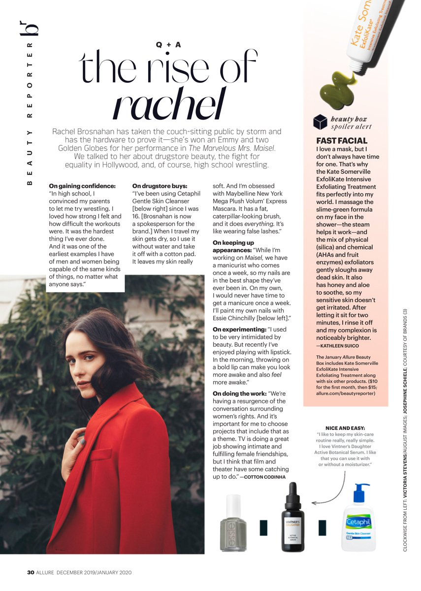 SBLVCentral's tweet photo. 🆕 Scans Updates in the gallery. Check and enjoy it! #RachelBrosnahan #Superman #DeadforADollar #TheAmateur #Allure #InStyle 

🔗https://t.co/BXgu2XFQmd
🔗https://t.co/CFdRTmUAw7
🔗https://t.co/U9NEr0nq7c
🔗https://t.co/01reVXX14G
🔗https://t.co/s3BsvKpsp8 https://t.co/wAAfHgEpFi
