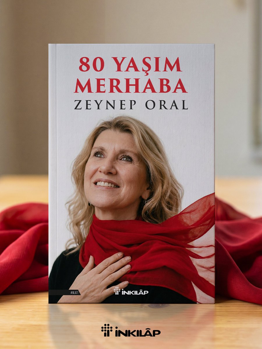 inkilapkitabevi's tweet photo. Hem kendine hem ülkesine tanıklık etmiş bir ömrün durup geriye bakma cesareti…

Zeynep Oral, 80 yıllık hayatının birikimini yalnızca anlatmıyor; onu yeniden yaşıyor. Bir gazeteci olarak kendi hafızasında dolaşırken, Türkiye’nin yakın tarihine de dokunuyor: sokakların sesi, meydanların kalabalığı, seçimlerin gerilimi, kaygılar ve umutlar…

Hepsi bu sayfalarda yankılanıyor.

https://t.co/4Vl12KqBhb

#ZeynepOral #80YaşımMerhaba #İnkılapKitabevi