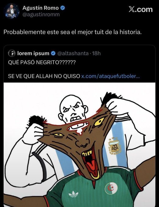 ExPresiBord's tweet photo. @AgustinLaje Nunca vi un libertario haciéndose cargo de algo. https://t.co/UQm2tqND0J