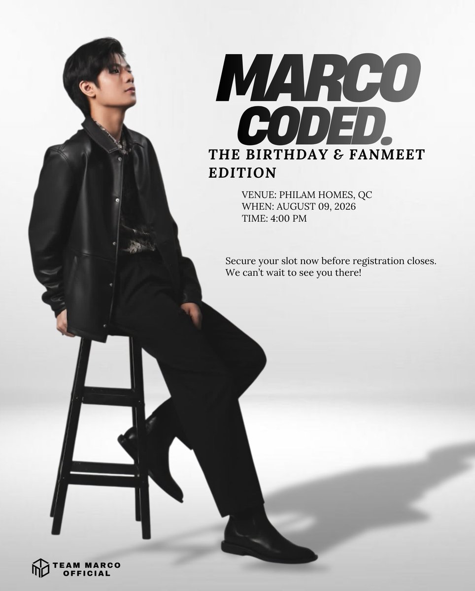 TEAM MARCO OFFICIAL tweet media