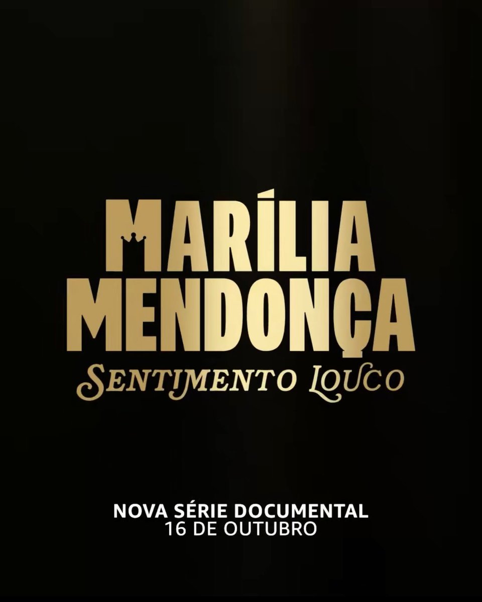 rebanhodamm's tweet photo. Marília Mendonça - Sentimento Louco
Nova série documental • 16 de outubro, no Prime Video. https://t.co/WhRLPrNZQ0