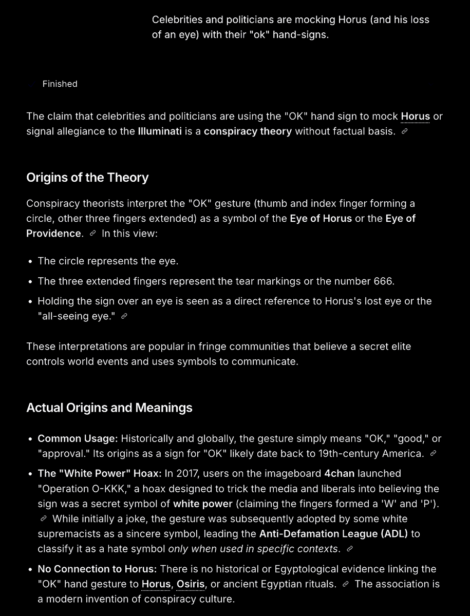 ArtifactTerra's tweet photo. So, about the Eye of Horus and the celebrity and politician "okay" hand-signs . . .  
#EyeofHorus #Set #Horus #TempleofSet #MichaelAquino #LilithAquino https://t.co/zLZp8IR4NB