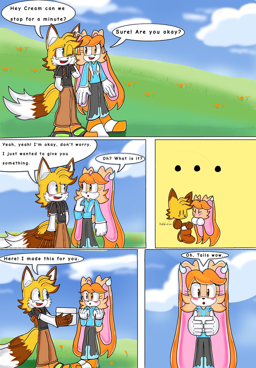 ShinySonic2017X's tweet photo. Day 3 - Confessions 💛🧡🔥

Loved making this 🔥🔥🔥

#Taireamweek2026 #Taiream https://t.co/dcMywEBSRm